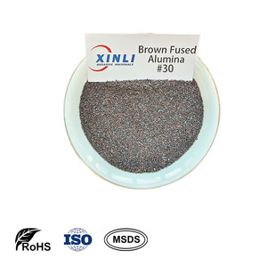30 Grit nâu hợp nhất giá alumina phương tiện phun cát công nghiệp cho công việc phun cát của nhà máy đóng tàu - Product Image 4