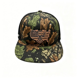 <span class=keywords><strong>Casquette</strong></span> de pêche Wecondo personnalisée pour homme, style camionneur, camouflage délavé, en coton, protection solaire, pour activités de plein air - Product Image 1
