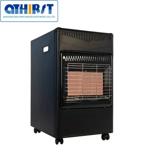 Butane Gas Home Ceramic Burner Room Gas Heater For Homes With Anti-tilt