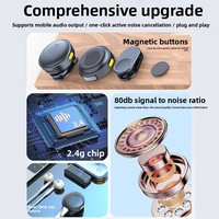 Nouveau microphone sans fil Q8 à pince de col avec affichage numérique pour téléphone portable, tablette, ordinateur portable, diffusion en direct, conférence, vlog