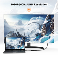 Convertisseur vidéo USB-C vers VGA 1080P de la marque CableCreation pour ordinateur portable avec garantie de 24 mois
