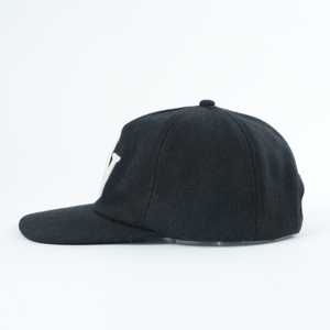 Gorras Unisex de Perfil Bajo con Logotipo Personalizado, 5 Paneles, Lana Mezclada, Visera Ligeramente Curvada, Bordado de Moda - Product Image 3