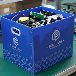 Caja de Plástico Corrugado de Polipropileno PP Resistente y Portátil, Reciclable, Impermeable, para Mudanzas - Product Image 5