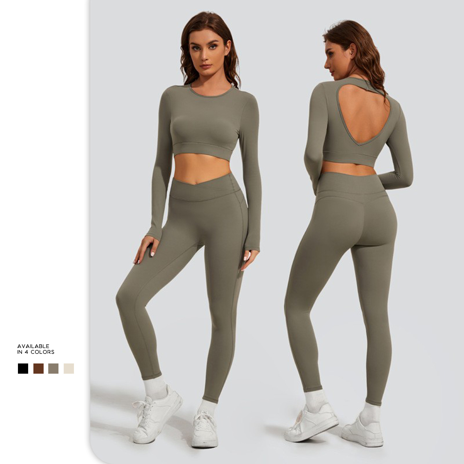 FH Custom Logo Breathable Sweat-Wicking Stretchy Sports Tank Tops Bra Gym Yoga Pant Workout Leggings Fitness 2pcs Sets