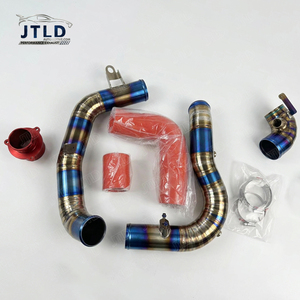 Kit Tubo di Aspirazione Aria, Eliminazione Silenziatore Turbo, Tubo Intercooler, Gomito Farfalla per Audi VW Leon Cupra EA888 2.0T - Product Image 2