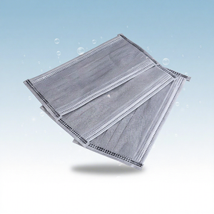 Großhandel 4-lagige Aktivkohle-Vlies-Staubmaske Hocheffiziente Filtration Atmungsaktive Geruchshemmende Zertifizierte Erwachsenen-Gesichtsmaske - Product Image 1