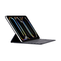 Nouvel étui clavier magique pour iPad nouvelle génération pour iPad Pro Air 2024 (11"/13") ultra fin avec pavé tactile sans fil pour charge USB-C 5.1