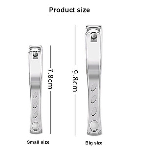 High Quality Customized <strong>Cuticle</strong> Nails Nipper Personal Finger Care Trimmer <strong>Tools</strong> Stainless Steel Nail Clippers - Product Image 6