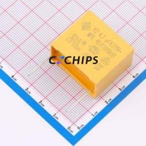 SMQP475K275XF13B28150 Safety Capacitor Through hole Component (THT),P=27.5mm 4.7uF 10% 275V X2 - Product Image 1