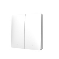 Interruptor de Control Remoto Inalámbrico RF433 Autoalimentado, Sin Necesidad de Cableado, Interruptor de Luz de Pared Inteligente de 220V con Adhesivo para Iluminación del Hogar