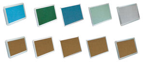 Proveedor Muebles escolares Aula Pizarra de corcho Publicidad Boletín Tablón de anuncios con marco de aluminio y cerradura - Product Image 6