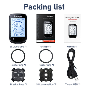 ไมล์จักรยาน BSC100S ระบบ GPS ไร้สาย, ANT+ พร้อมหน้าจอ LCD 2.4 นิ้ว - Product Image 6
