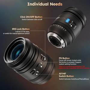 Sirui Aurora เลนส์ E MOUNT มุมกว้างสำหรับ F1.4 35มม. ออโต้โฟกัสแบบฟูลเฟรมเลนส์เหล็กอีเม้าท์สำหรับ A7RA7S ZV-<span class=keywords><strong>E1</strong></span>ซีรีย์) สำหรับ z/<span class=keywords><strong>fuji</strong></span> - Product Image 4