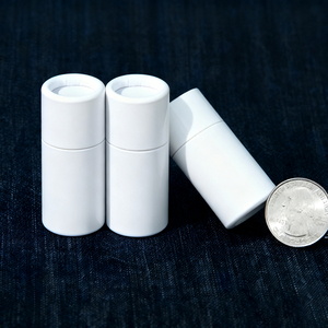 Tubes en papier kraft écologiques sans plastique pour baume à lèvres, parfum solide et huile essentielle |   Tailles personnalisées et MOQ disponibles - Product Image 4