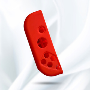 ฝาครอบซิลิโคนสำหรับจอยเกมส์ สีแดงดำ ป้องกันการลื่น สำหรับจอยคอน - Product Image 2