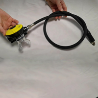 HS plongée sous-marine régulateur tuyau tuyau poulpe régulateur deuxième étage respirateur appareil respiratoire sous-marin régulateur de plongée