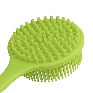De silicona de <span class=keywords><strong>ducha</strong></span> de baño espalda depurador cepillo con <span class=keywords><strong>mango</strong></span> largo - Product Image 6