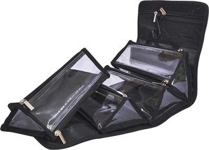 Viaje colgante de PVC de gran capacidad para neceser Organizador plegable portátil Cierre de cremallera Cosmético impermeable de moda <span class=keywords><strong>Ba</strong></span> - Product Image 4