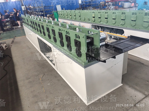 Door Frame Guide Rail C Channel U Profile Making Machine Framing Machine <b>Shutter</b> Door Guide Rail Roll Forming Machine - Product Image 4