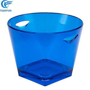 Seau à glace en acrylique pour bière et <span class=keywords><strong>champagne</strong></span>, grande cuve de 10L, idéal pour les fêtes - Product Image 2