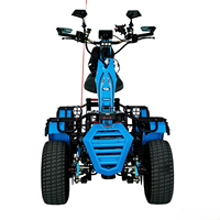 Scooter électrique tout-terrain 12000W, 4 roues, ATV électrique, quad pour la plage, la montagne et l'escalade