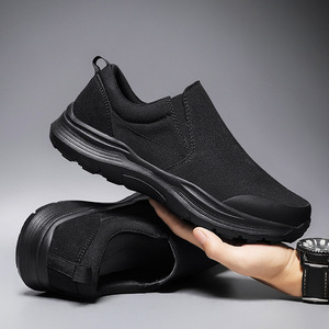 Baskets en toile pour hommes de grande taille, chaussures de sport respirantes et décontractées, baskets légères pour l'extérieur, chaussures en tissu pour hommes en une seule pièce - Product Image 5