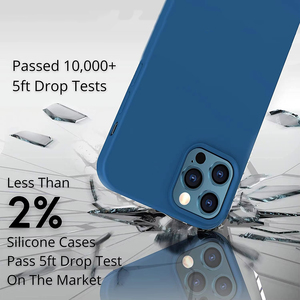 Campione gratuito in Silicone liquido custodie per telefono per <span class=keywords><strong>iPhone</strong></span> 17 16E 15 14 13 12 11 Pro Max OEM custom Logo Cover posteriore impermeabile - Product Image 4