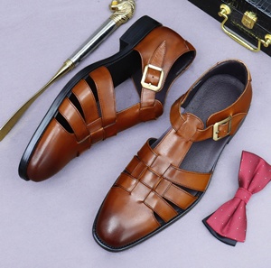 รองเท้าหนังพื้นหนานุ่ม ทำจากหนังวัวชั้นแรก ระบายอากาศได้ดี ป้องกันกลิ่น รองเท้าธุรกิจ ทนทานต่อการสึกหรอ รองเท้าหนังทันสมัย - Product Image 2