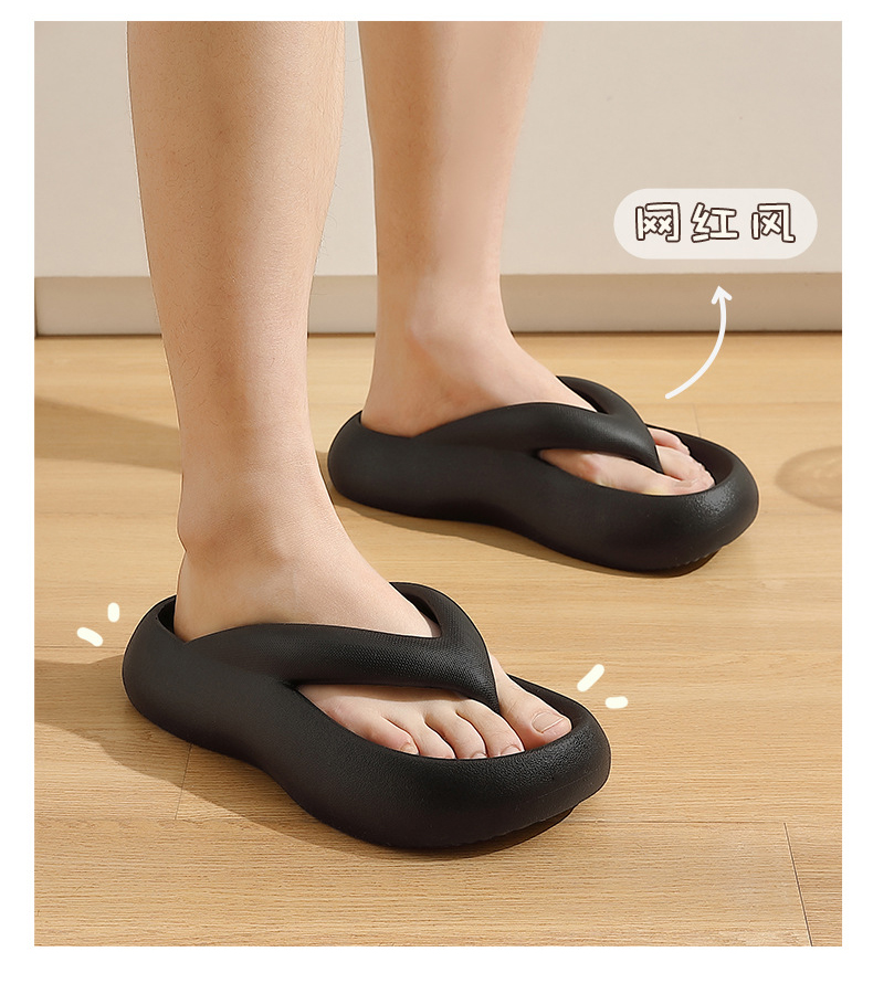 Summer Beach Slippers Fashion Casual Flip-flops Comfortable Soft Sole EVA Filp Flops Shoes
