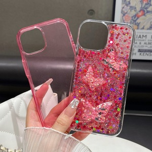 Étuis de téléphone portable à paillettes à 2 couches, 360 Forros Celulares pour 14 Ultra 15 Pro, étui antichoc pour 13 14 Pro Plus - Product Image 6