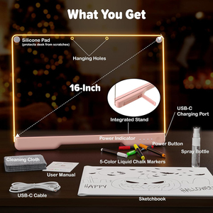 Led vẽ phác thảo Hội Đồng Quản trị với quy mô LED vẽ bằng văn bản Truy Tìm Board Pad sao chép Board Truy Tìm LED Light Pad cho trẻ em - Product Image 2