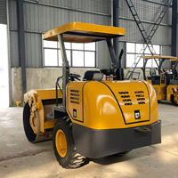 Compacteur de sol vibrant à tambour unique YZF-35X de 3,5 tonnes pour la construction routière