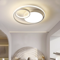 Plafonniers LED minimalistes modernes avec couvercle en acrylique pour chambre à coucher, chambre d'enfant et bureau - Éclairage domestique encastré