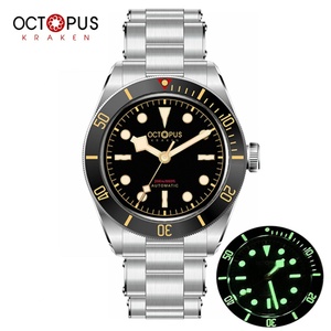 Montre de luxe Octopus BB58 pour homme, 39 mm, style vintage, mouvement automatique mécanique SW200, verre saphir, étanche 20 ATM, lumineuse - Product Image 1