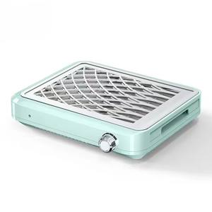 プロ用充電式ポータブルネイルダストコレクターマシン4100RPMネイルサロンマニキュア掃除機耐久性プラスチック製 - Product Image 1