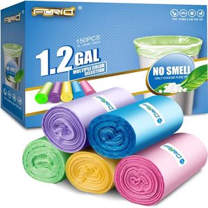 Bolsas de Basura Coloridas de 55-60 Galones, Material HDPE LDPE, Precio de Fábrica EXW, para Supermercados y Cocinas - Product Image 4