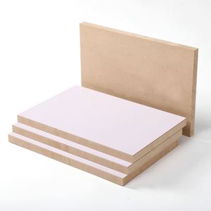 2.5mm <span class=keywords><strong>3mm</strong></span> 5mm 6mm 9mm 12mm 15mm 16mm 18mm 두께의 백색 멜라민 코팅 <span class=keywords><strong>MDF</strong></span> 시트 HDF 보드 (가구 등급) - Product Image 1