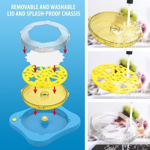 Juego de Pintura Eléctrica DIY para Niños con Luz y Música, Herramienta de Pintura en Espiral, Juguete Educativo de Arte y Manualidades para Regalo - Product Image 3