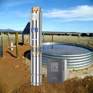 Handuro-sistema De Bomba De Agua Solar sumergible, 220v, 2200w, 6m, 3/h, 175m, CA/CC