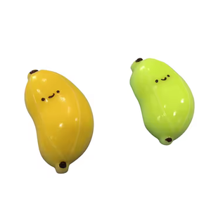 Hot Selling Tpr Banana <b>Fidget</b> Sensory Squeeze Toy Different Shapes Food Kawaii Soft Toy Mini Mochi - Product Image 6