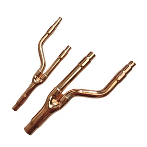 Raccord de tuyauterie CVC en cuivre en T pour collecteur d'unité intérieure de climatisation, haute qualité, bon prix - Product Image 2