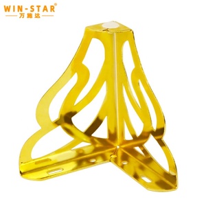 الجملة hotsale أقدام أثاث الذهبي Y شكل مثلث أريكة أرجل كرسي ل مجلس الوزراء طاولة القهوة - Product Image 4
