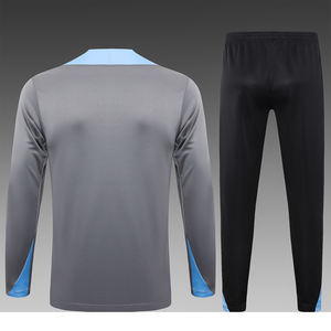 定制男士英超足球队服俱乐部立领条纹运动服套装英格兰国家队队长袖 - Product Image 4