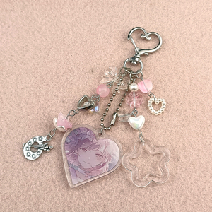 Llavero de Anime de Proyecto Sekai con Personajes de <span class=keywords><strong>Mizuki</strong></span> y Ena, Diseño de Alien, Versión 2, Regalo de Cosplay para Fans - Product Image 4