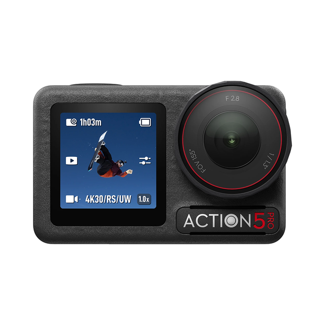 2026 NEW YX Osmo Action 5 Pro Waterproof Camera with 1/1.3" Sensor 4K/120fps Video Subject Tracking Stabilization Action Camera