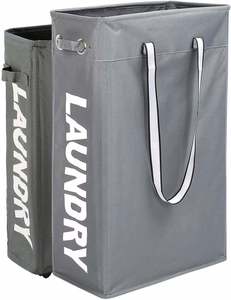 Cesto de ropa colgante plegable, cesto de ropa para viaje, impermeable, en oferta. - Product Image 5