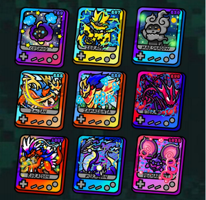 YQ Pokemoned Magnifique Autocollant de Réfrigérateur et Aimant de Frigo Imprimé Anime Pokémon, Coloré, Motif <span class=keywords><strong>Petit</strong></span> Elfe Argenté, Idéal pour Cadeau de Fête - Product Image 3