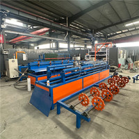 Machine de fabrication de clôtures à mailles losangées entièrement automatique SHUOEN, facile à utiliser, haute capacité pour cages