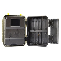 Cámara de Seguridad Inalámbrica para Exteriores con Energía Solar, Visión Nocturna IR, 3G, con Tarjeta SIM, Admite Envío de Fotos