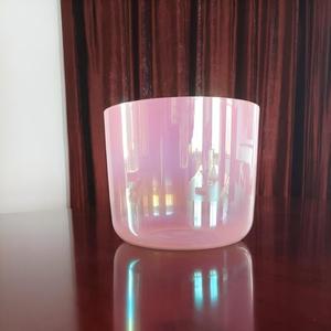 批发高端颂钵 水晶彩色音钵 石英水晶颂钵 用于治疗冥想 - Product Image 4